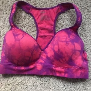 Tye dye padded sport’a bra